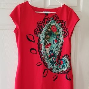 Cynthia Rowley Red Dress